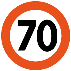 70 km/t